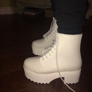 Jeffrey Campbell White Platform